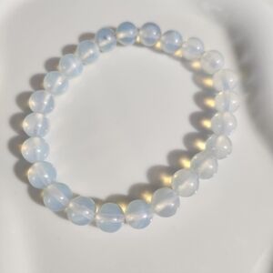 Opalite Stretchy Beaded Bracelet